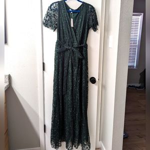 Baltic Born Marseille Embossed Maxi Dress